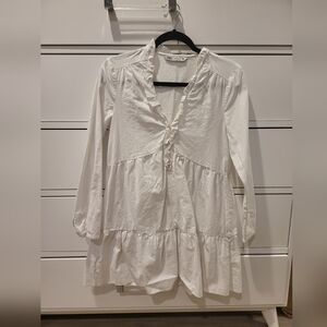 Zara Mini white dress